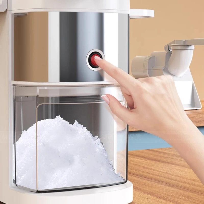 

Коммерческая машина для приготовления смузи, автоматическая дробилка для льда в магазине чая с молоком, маленькая бритая льдогенератор