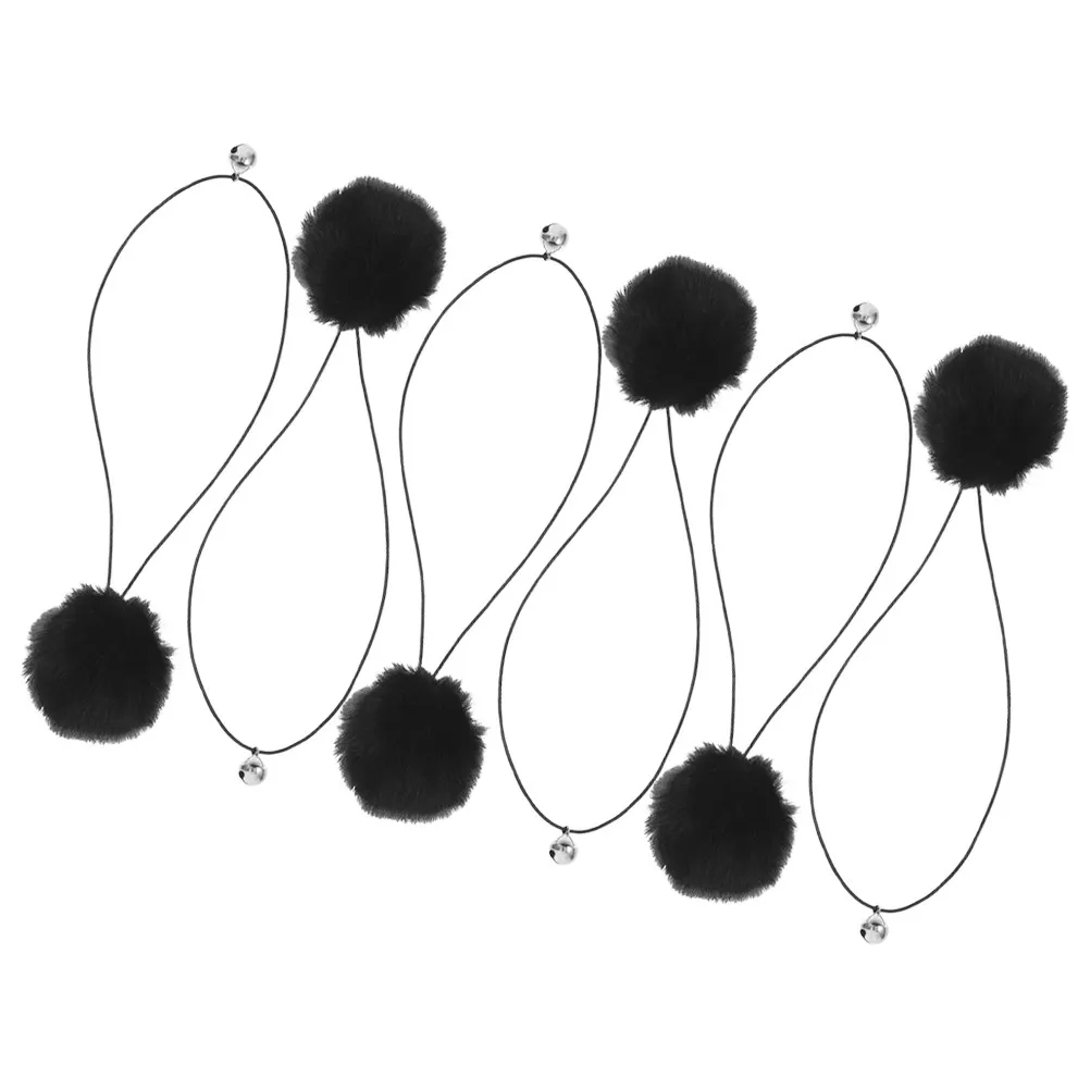6Pcs Cat Scratching Post Replacement Balls Hanging Bell Interactive Cat Trees Accessories Stimulating Play Entertainment