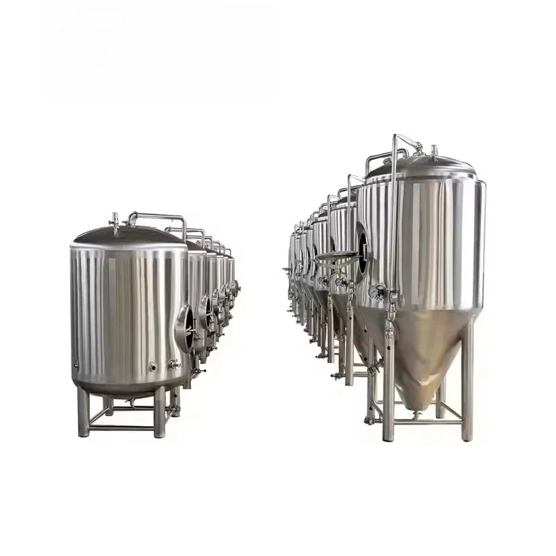 1000L commercial stainless steel beer fermentation tank, conical fermentation tank, fermentation equipment