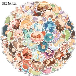 10/30/50PCS Cartoon Nette Lamm Aufkleber Kawaii Schafe Tier DIY Spielzeug Laptop Gepäck Skateboard Koffer Graffiti decals Aufkleber F5