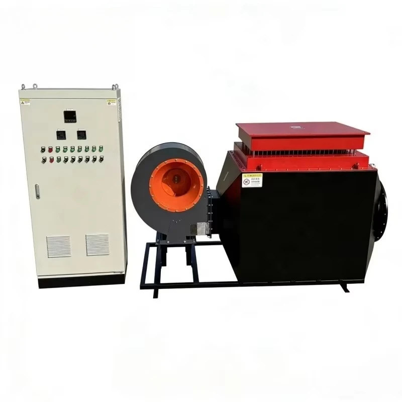 Industrial Electric 30KW Air Heater for Poultry Farm Greenhouse 220V with 750W Power Core Motor Component Blower view 2