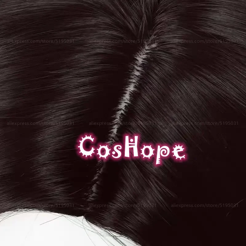 Schneider Cosplay Wig 30cm Short Curly Black Wig Cosplay Anime Cosplay Wigs Heat Resistant Synthetic Wigs