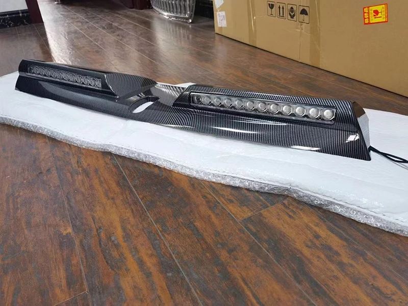 Fit for ford ranger T6 T7 T8 2012-2021 carbon fiber led roof light High quality daytime running light modified light spotlight