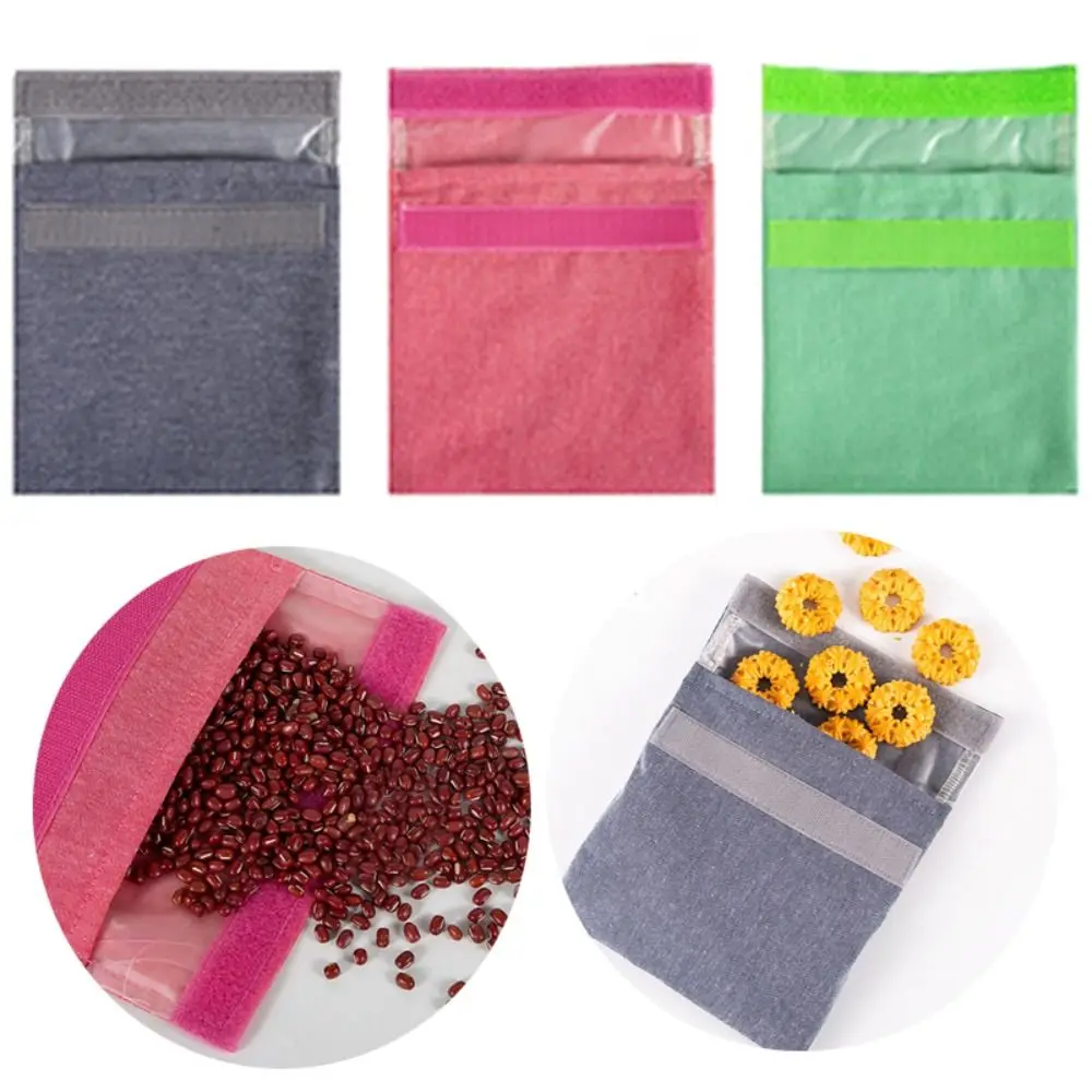 Portable Insulated Snack Bag TPU Eco Compact Snacks Bags Washable Reusable Insulin Cooling Case for Picnic Travel Office