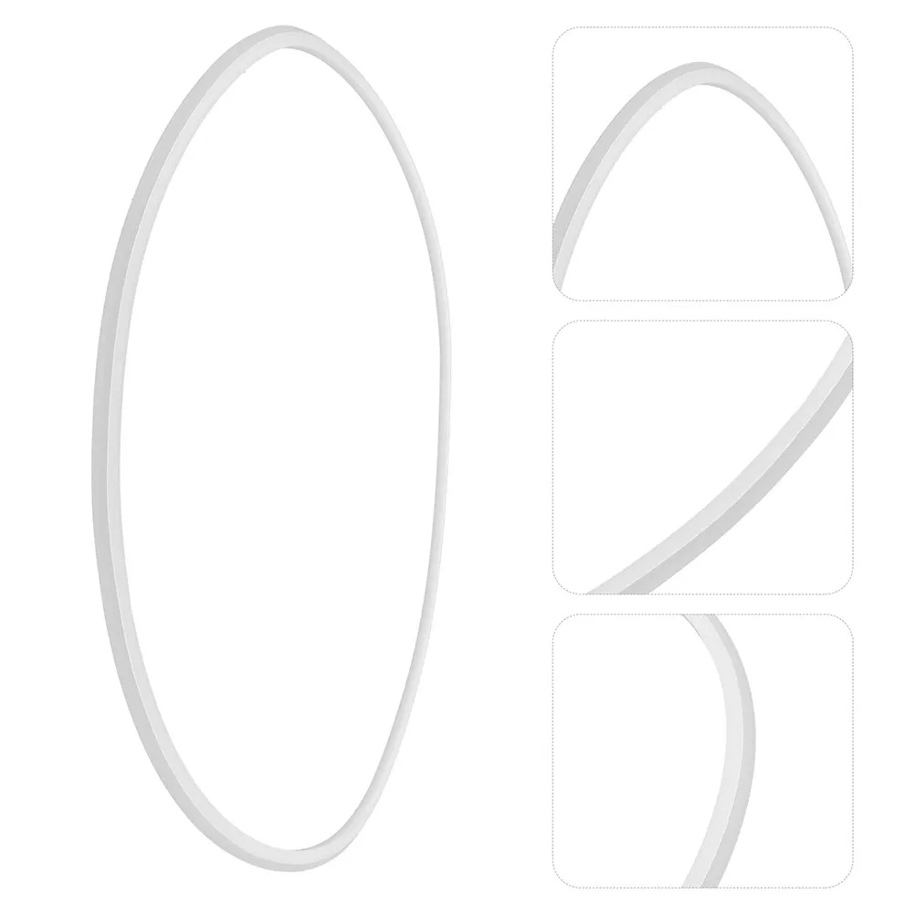 White Rubber Base Ring Bar Stool Foot Rail Floor Protector Non Slip Bar Stool Leg Cover Floor Protector Replacement Part