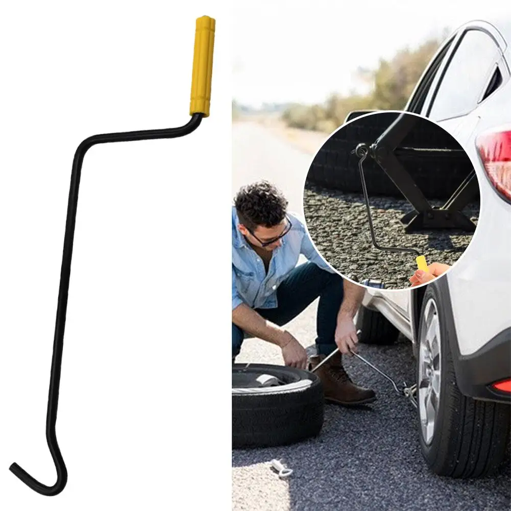 Vehicle Jack Trailer Crank Handle Stands Tyre Hydraulic Lifting Pole Tool Car Hand Jack Rod Repair Hand Tire Lever Car Leve D8N2