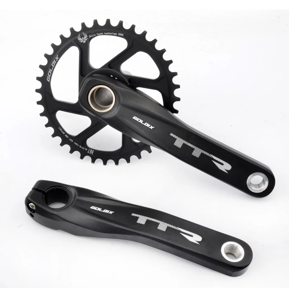 GOLDIX ForGXP 0/3/6mm Offset Mountain Bike 30T-38T Crown Bicycle Chainring 11/12 Speed forSRAM NX XX XO GXs GXP11 Single Disc