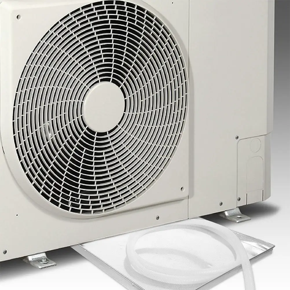 1Set Square Air Conditioning Water Tray Drip Pan Leak Prevention Outdoor Unit Tray Portable Easy Install Drain Pan