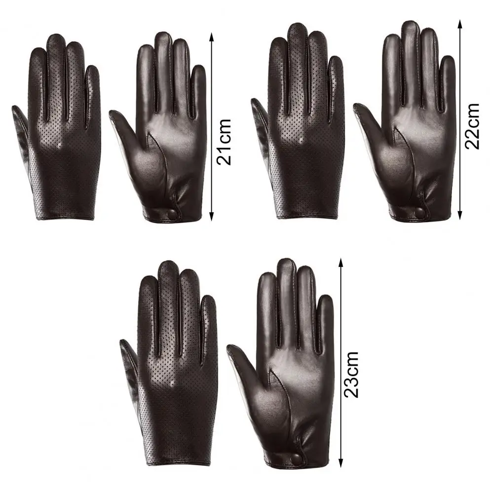 Excellent Well Sensitive Men Touch Screen Non-slip Motorcycle Gloves Full Finger 3D Cutting Men Gloves Outdoor Accessories