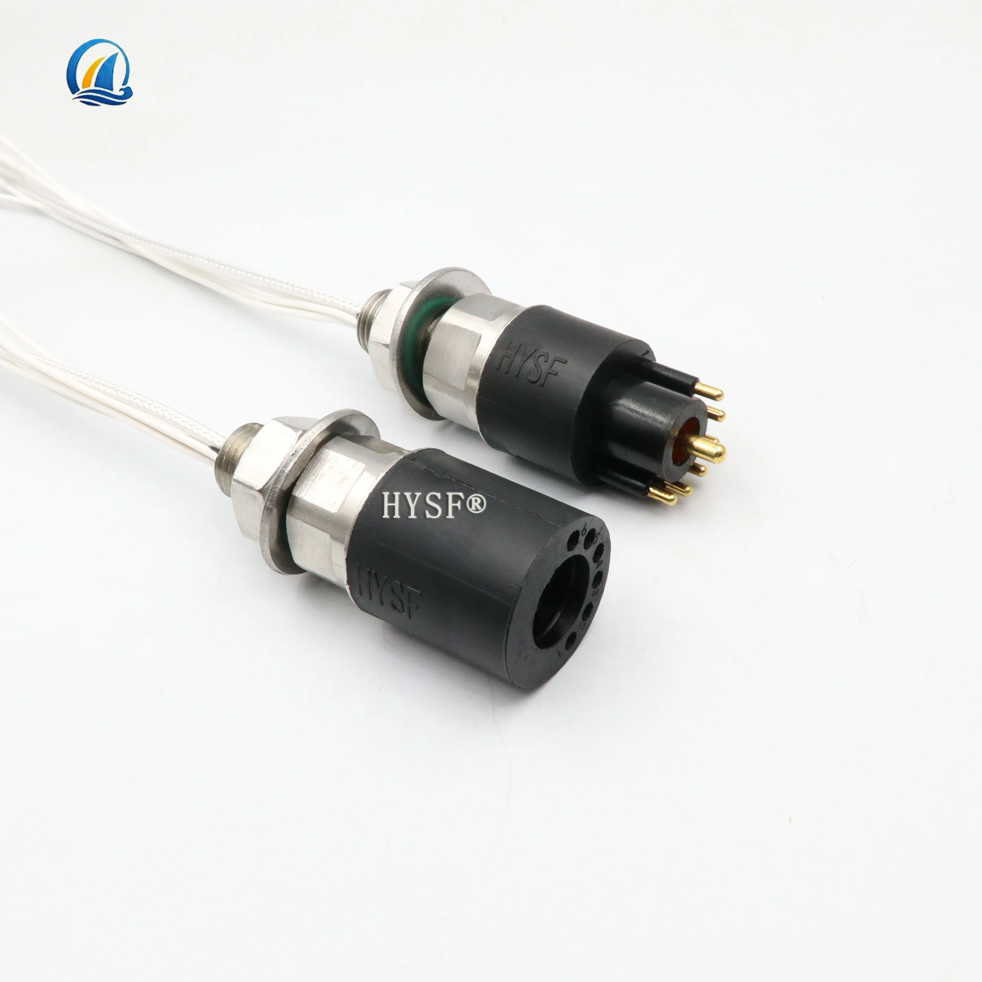 ROV Connector Underwater Cable 6Pin Inline Plug Socket Seacon Circular Connector 6 Electric And Coaxial Deep Water Connector