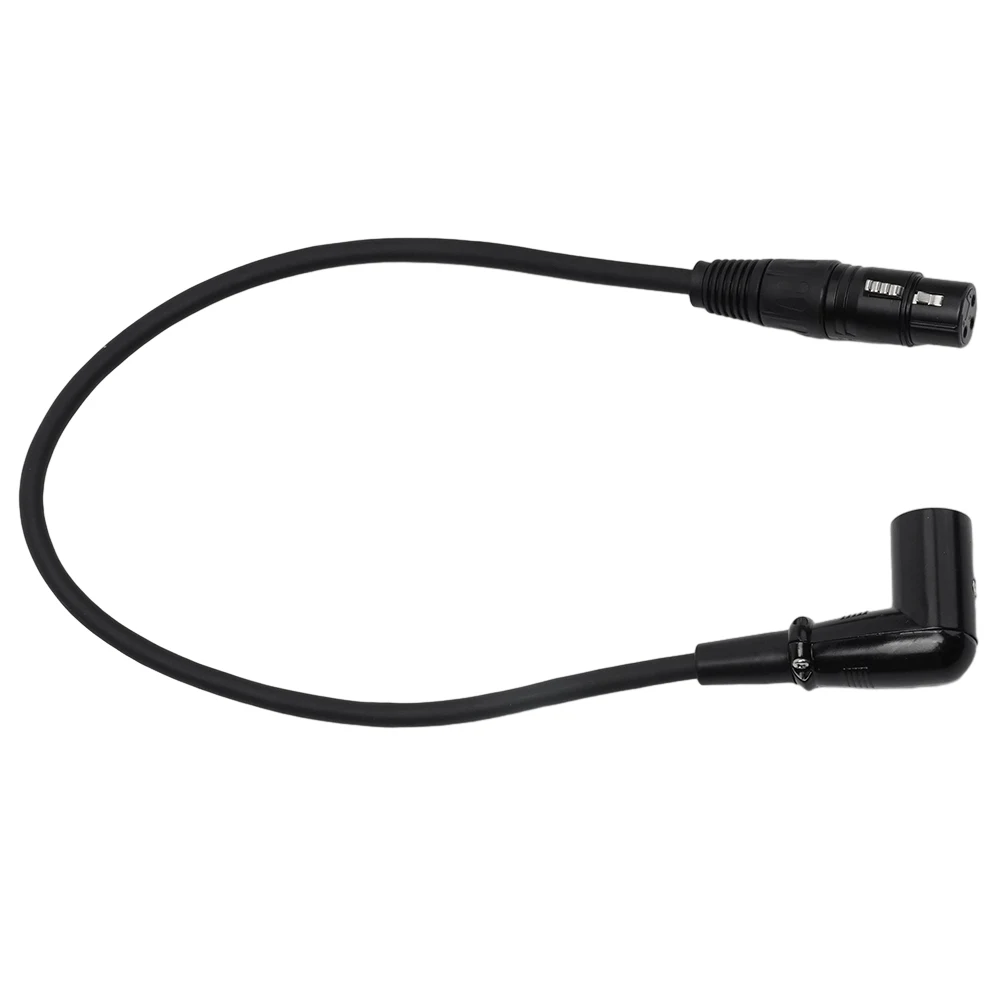 Audio Cable Microphone Cable 3 Pin XLR Audio Wire Microphone Audio Cable Right Angle Shielded Cord High Quality