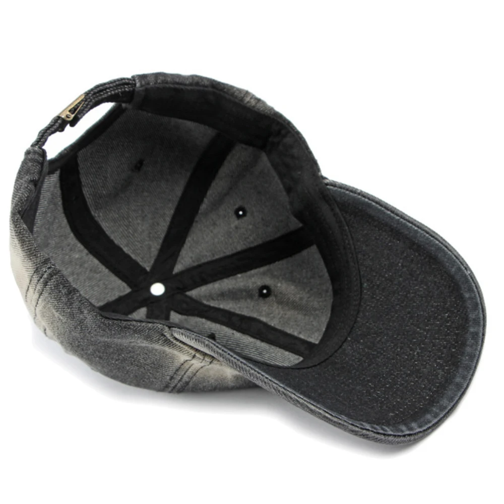 HT4347 washed Pamut Farmervászon Baseball kupak férfiak Nők Alkalmazkodó m snapback Baseball Kalap Apaállat Női 6 panels Kibuggyan Födémgerenda Nap sapkák