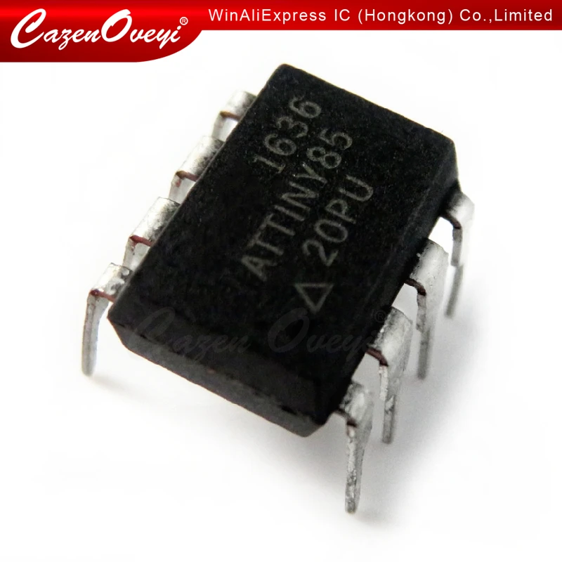 5pcs/lot ATTINY85-20PU ATTINY85-20 ATTINY85 85-20PU DIP-8 new and original In Stock