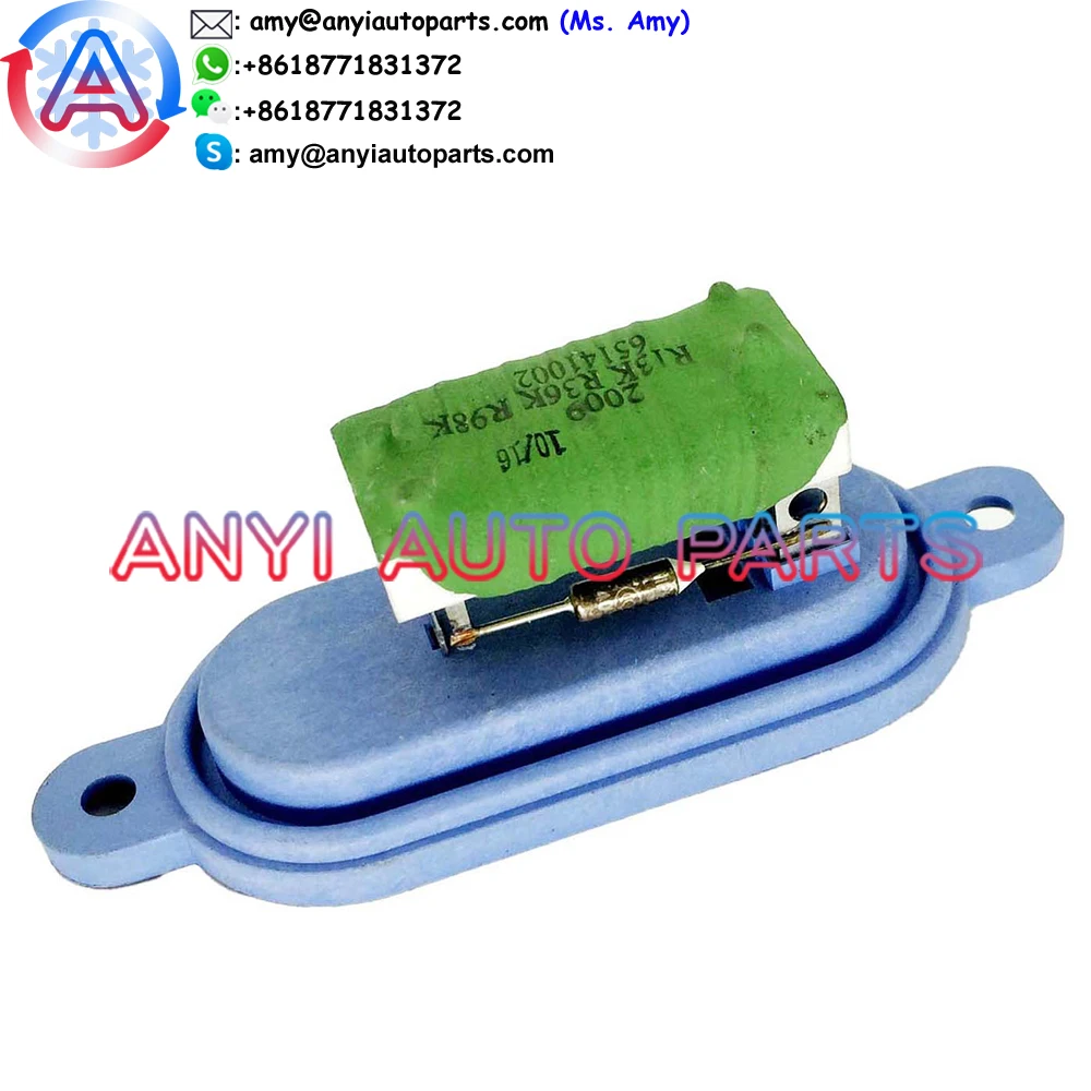 

RE343 1306600080 6441.A8 6441A8 HVAC blower motor resistor for FIAT