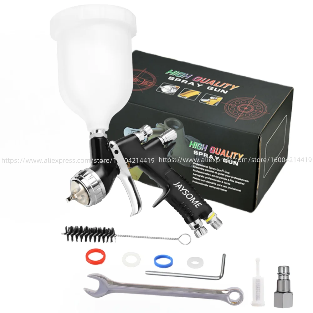 

Professional T110 Car Paint Spray Gun 1.3/1.8mm TE20 Paint Gun Stainless Steel Nozzle Needle Air Cap Water Based Spray Gun