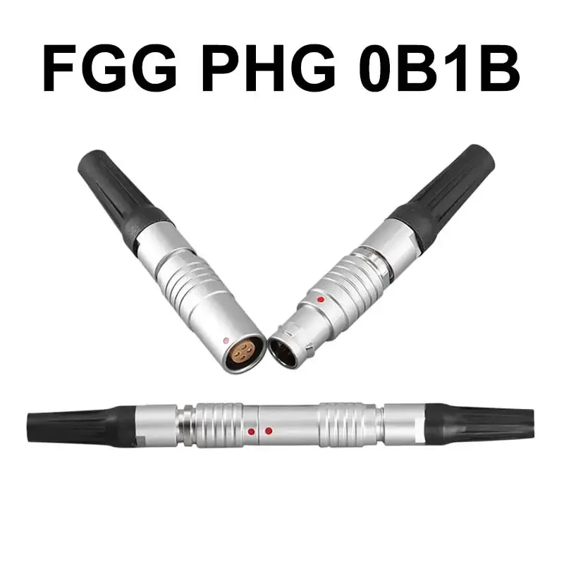 FGG PHG 0B 1B 2B 3B 4B Metal Connectors 2 3 4 5 6 7 8 9 10 12 14 16 18 Pin Male FGG Plug Female PHG Socket Cable Connector