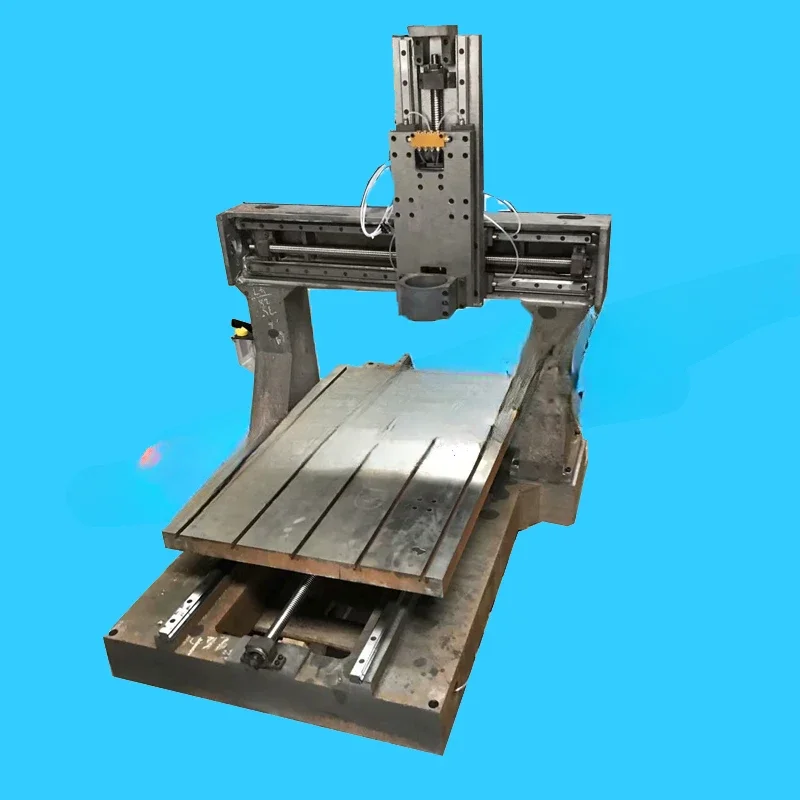 for CNC drilling and milling machine metal mold machine heavy cast iron lathe bed 6060 6090 CNC engraving