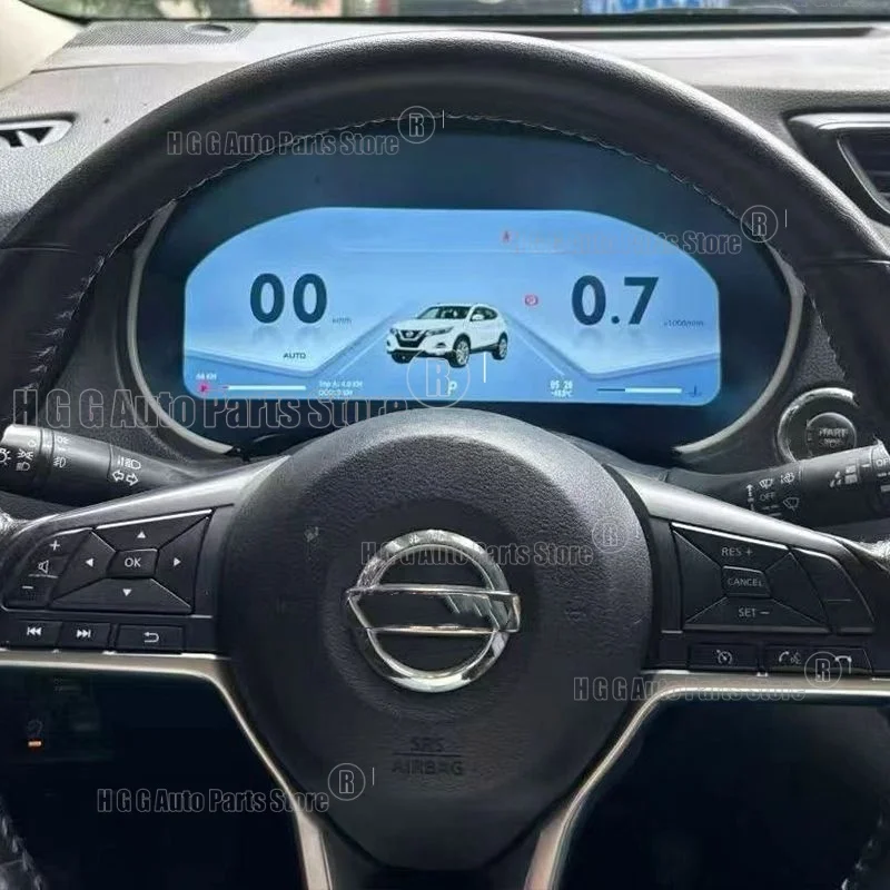2026New Upgradation Digital LCD Cluster For Nissan X-Trail Qashqai 2014-2020 Car Dashboard Panel Digital Dashboard Speedometer