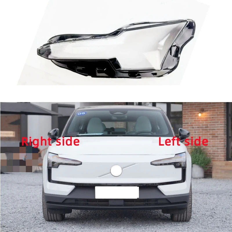 

For Volvo EX30 2024 2025 Car Headlight Shell Headlamp Cover Replacement Lamp Shade Headlamp Lens