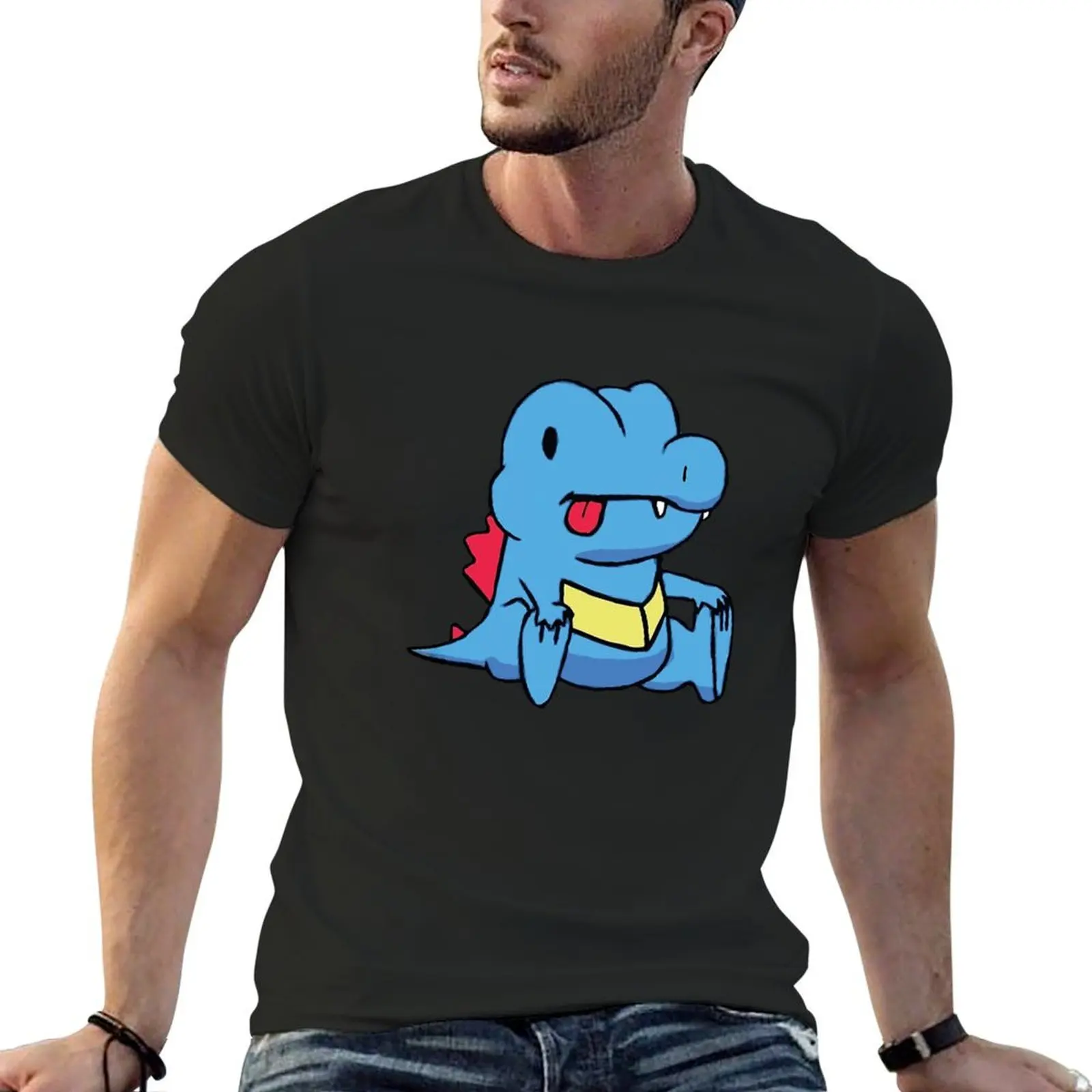 

Derp Totodile 47 - Unisex For Men Or Women Vintage Retro For Kids T-Shirt hippie clothes graphic tee shirt Men's t-shirts