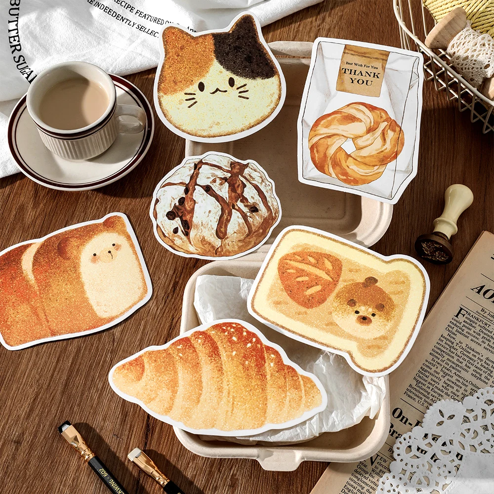 5packs/LOT Bread Planet series cute lovely creative decoration DIY sulfuric acid paper memo pad