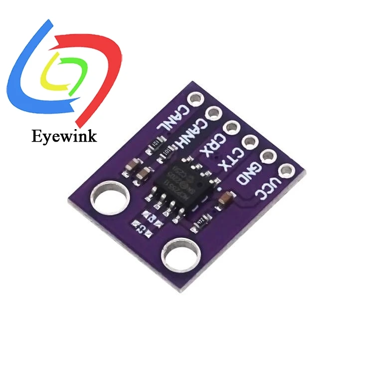 Módulo de interface de ônibus controlador de protocolo de comunicação CAN de alta velocidade MCP2551 para Arduino