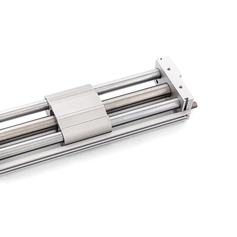 CY1S Series Magnetically Coupled Rodless Cylinder Slider Style bore 32mm stroke 50-600mm pneumatic cylinder CY1S32-100