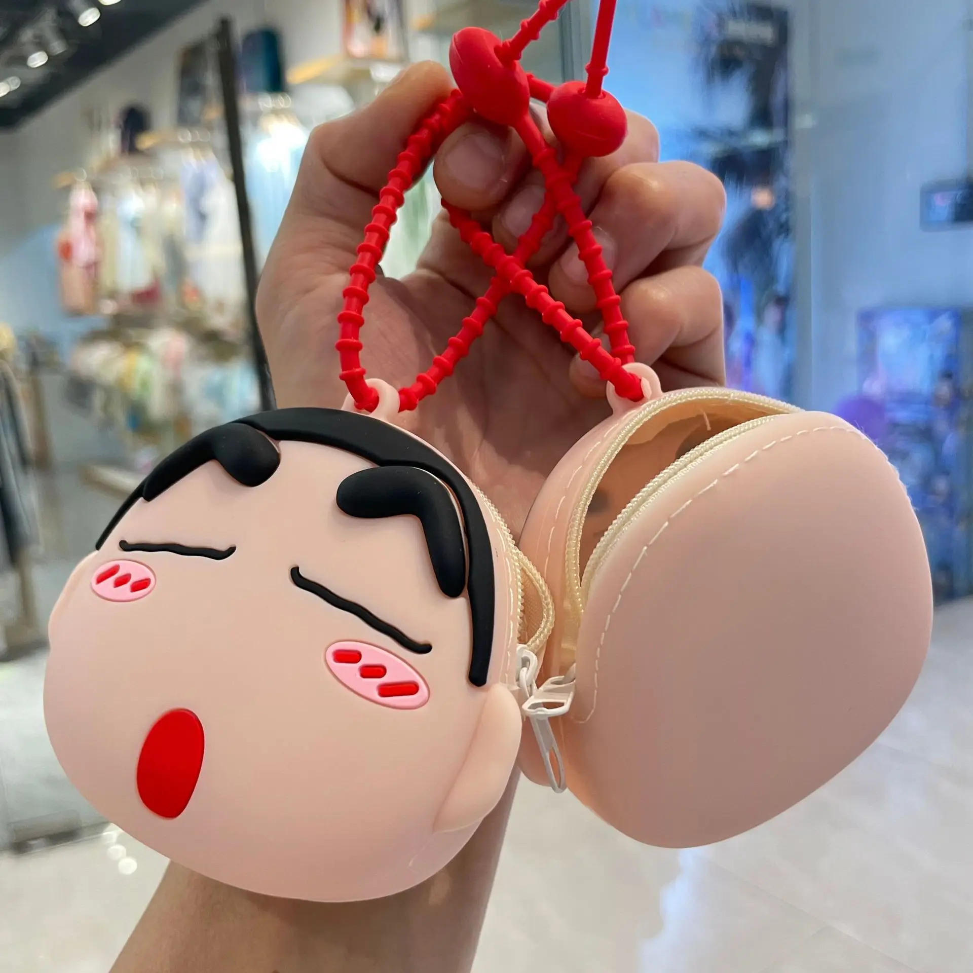 Crayon Shin-Chan Handbag Anime Periphery Storage Bag Backpack Pendant Lovely Coin Purse LoKawaii Holiday Gift for Boys and Girls
