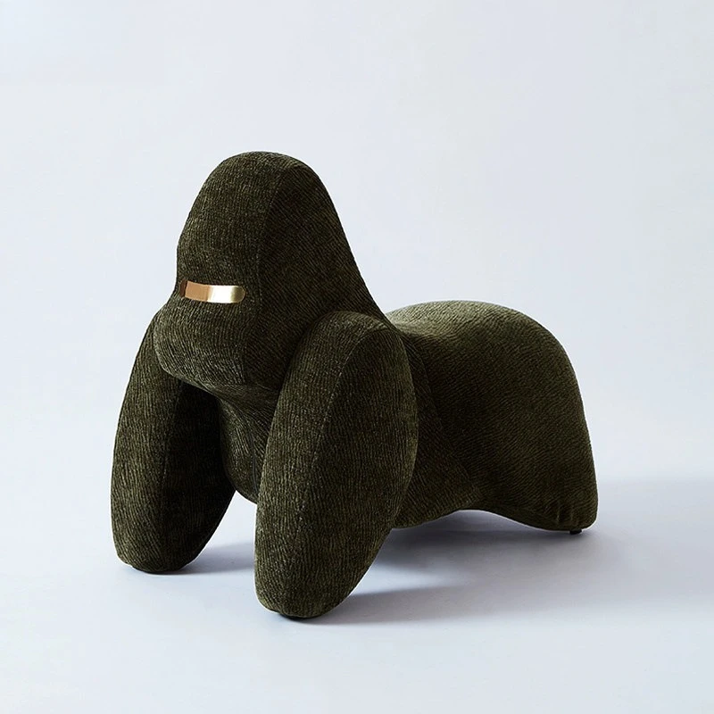 المنزل الكرتون الحيوان كرسي كينغ كونغ كرسي الاستجمام الإنترنت المشاهير الإبداعية الغوريلا الأطفال كرسي أريكة واحد