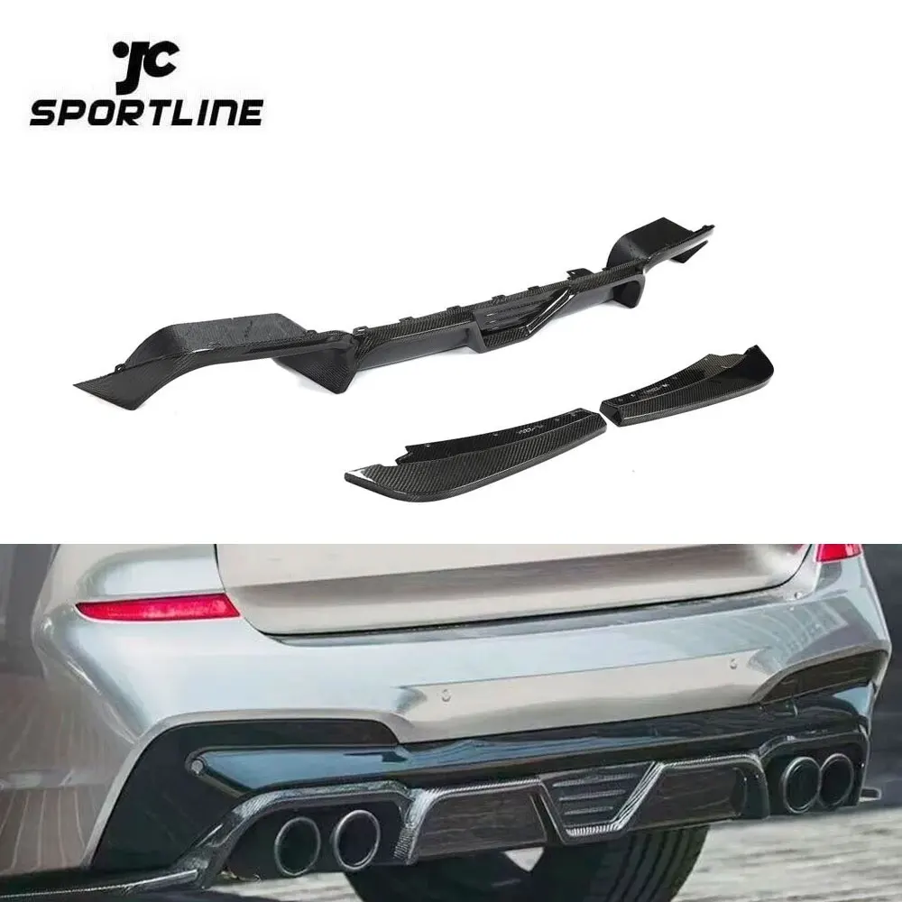 

X Series Carbon Fiber Car Rear Bumper Diffuser For BMW X3 M F97 2019-2021