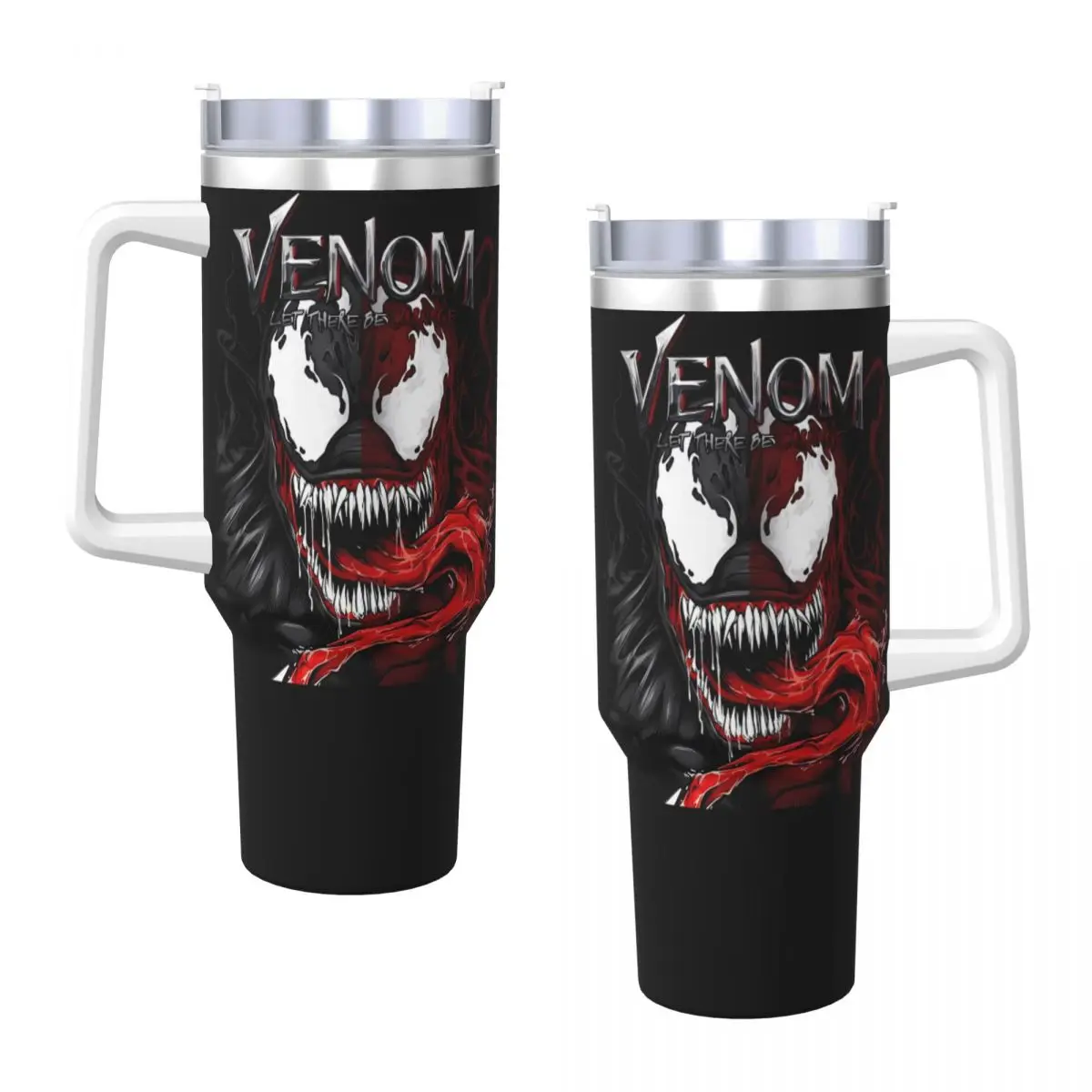 Stainless Steel Tumbler Venom Cool Coffee Mug Insulated Cold and Hot Car Mugs Driving Custom Water Bottle