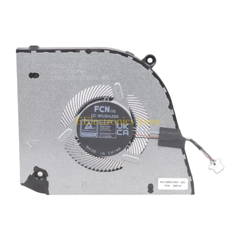 B03C CPU Fan Laptop Cooling Fan DC5V 0.8A 4pin Coolers for 14 Plus Laptop Heatsink Part