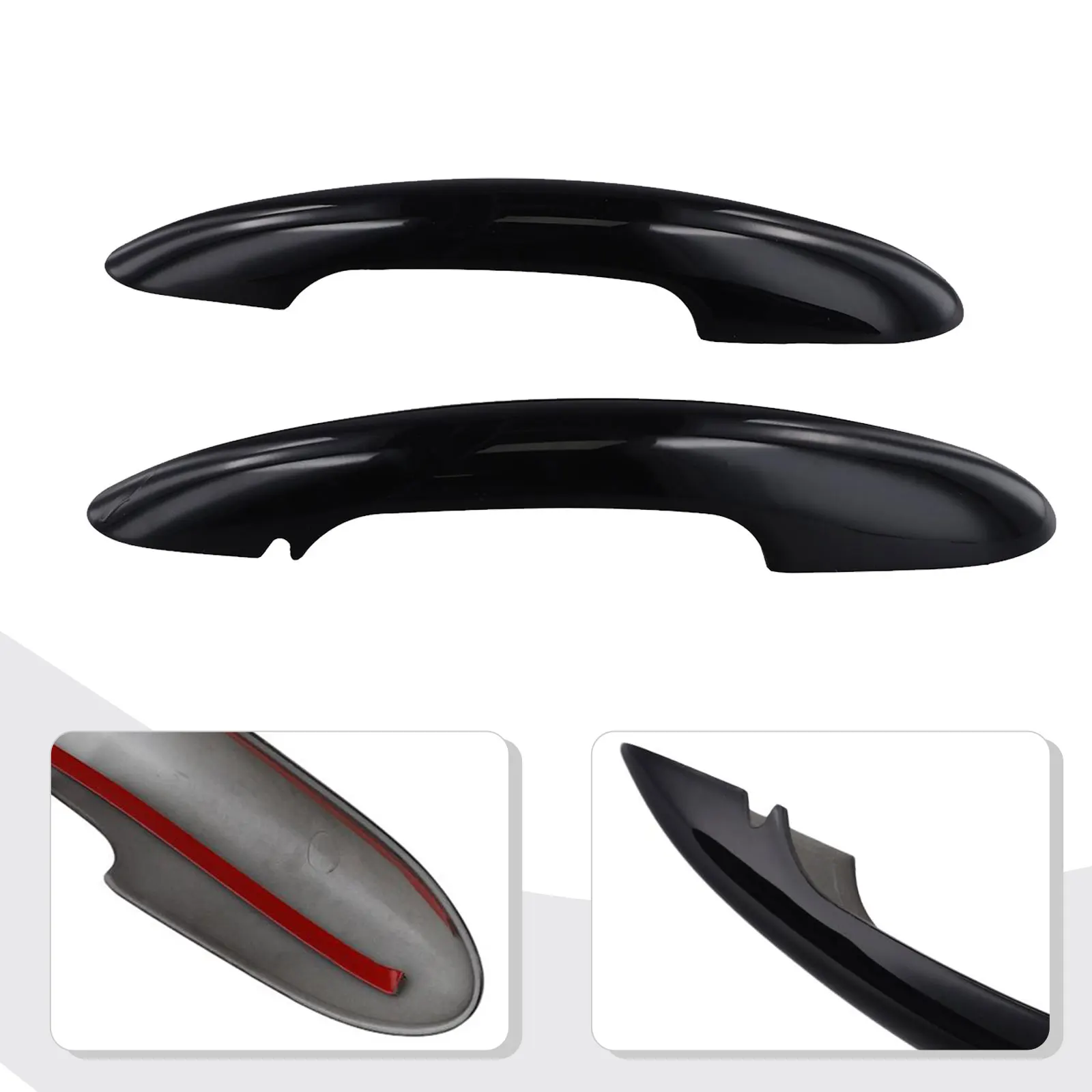 Upgrade Your Car's Look with Glossy Black Door Handle Covers Designed for All For MINI For Coopermodels from 2014 2023