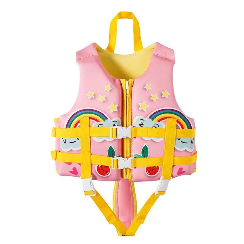 Large Buoyancy Kids Life Vest Non Inflatable Safe Swimming Accessory Toddler Float Jacket Training Aid
