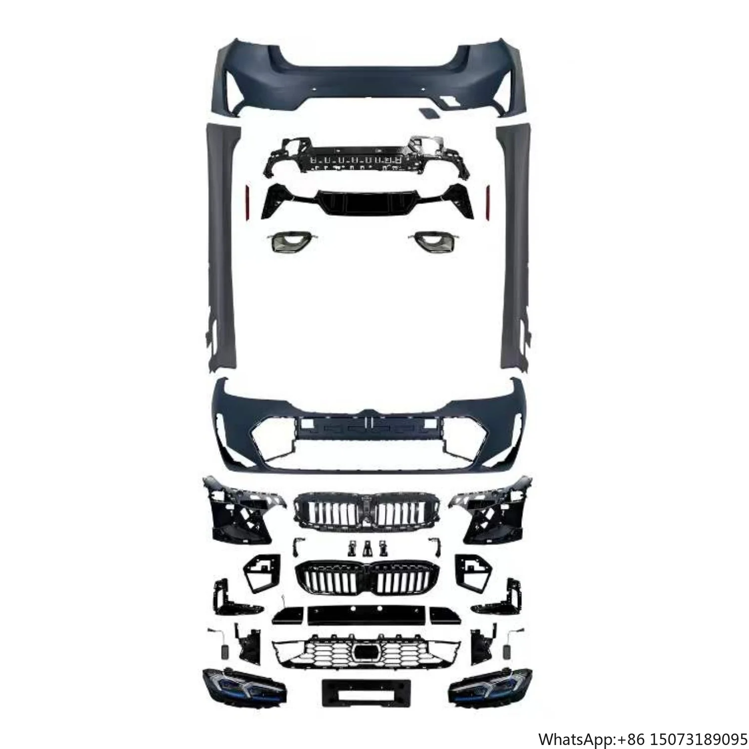 

Оптовик Полный комплект передней подтяжки LCI 2023 г. для 3-й серии G20 2019-2022 гг. | Полный комплект бампера, фары и решетки для почек