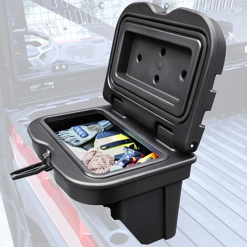 

Waterproof UTV Bed Box 6GAL Compatible with Polaris Ranger 1000 900 570 500/Ranger XP/General 1000 2016 2017 2018 2