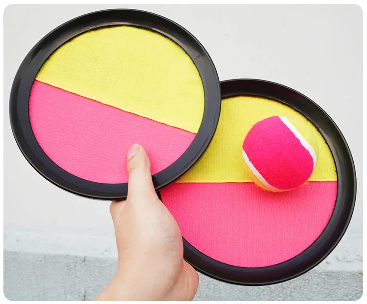 1Set Kinder Sucker Klebrige Kugel Spielzeug Outdoor Sport Fangen Ball Spiel Set Werfen Und Fangen Eltern-kind-Interaktive outdoor Spielzeug – Detail 11