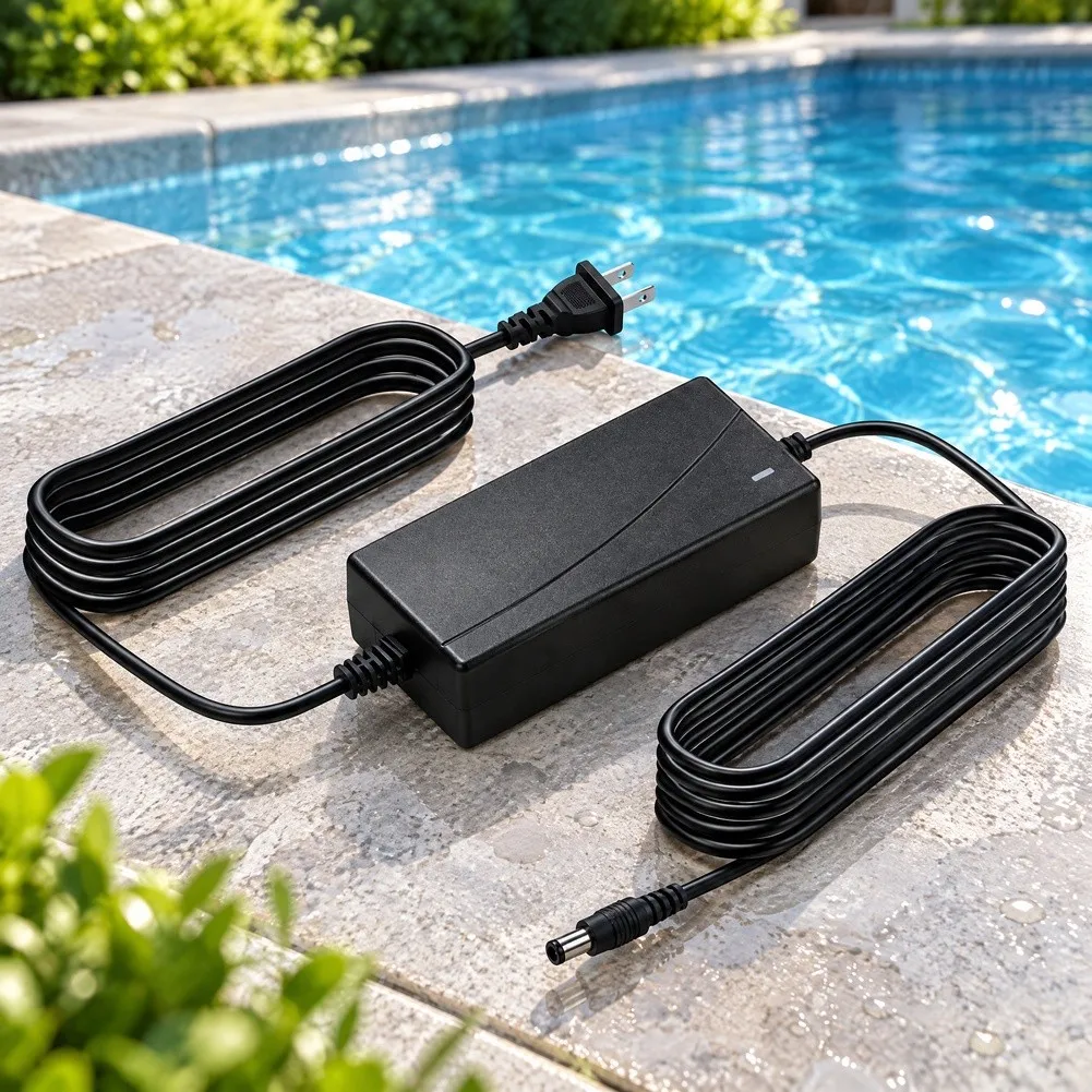 29.4V 3A Power Adapter Charger For Aiper ZT6001 ZT6002 Cordless Robotic Pool Cleaner Vacuum Parts Replacement Accessories