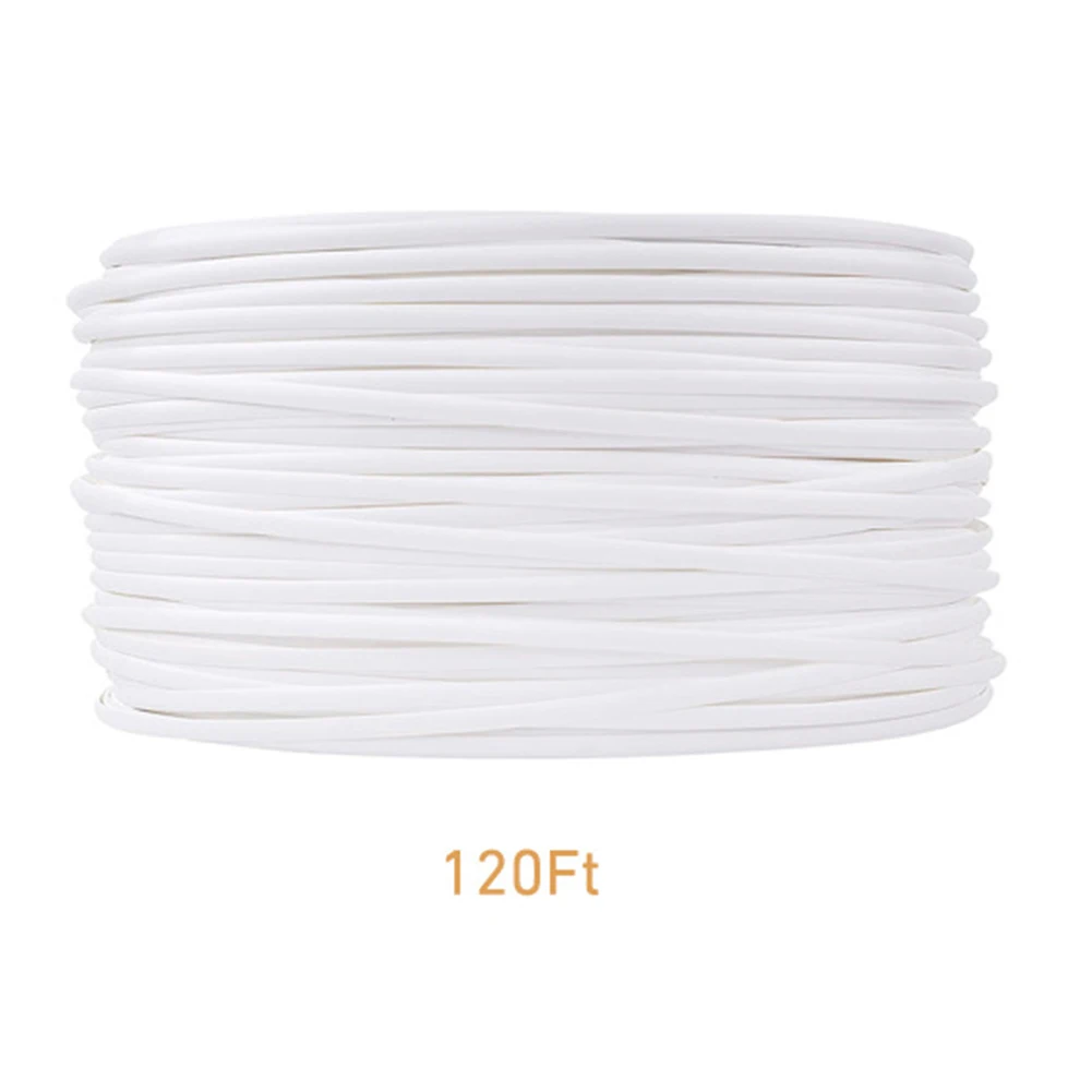 Flat Wicker Weaving Tape 8mm Width 120 Feet Synthetic Rattan Cord For Garden Chair Sofa DIY Repair Kit Furniture Accessories