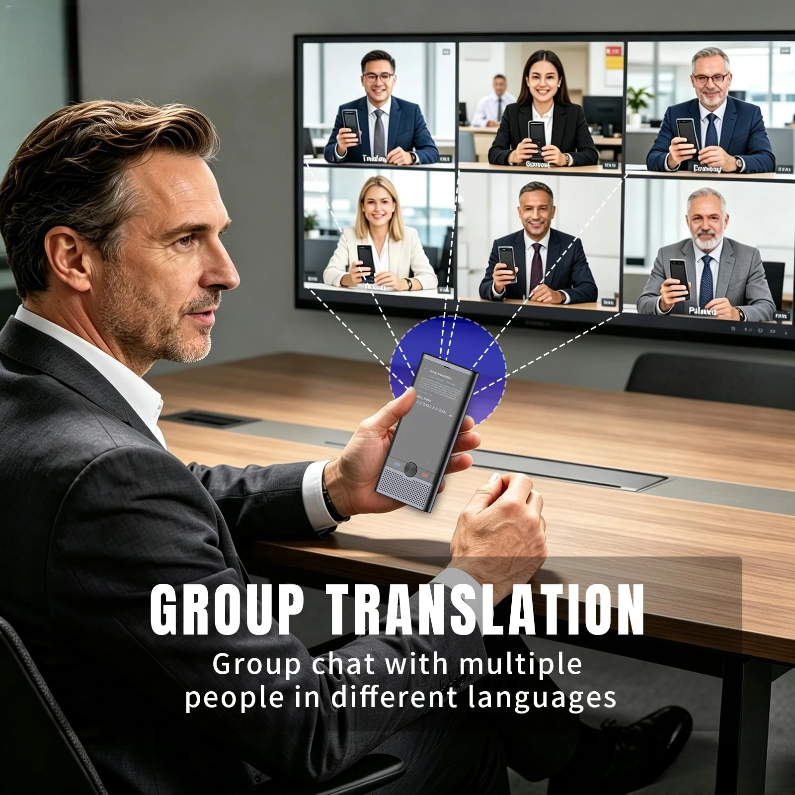 S10 Portable Voice Translator 148 Online 19 Offline Languages Real Time Photo Recording Translation 4G WiFi Instant Translate image 3