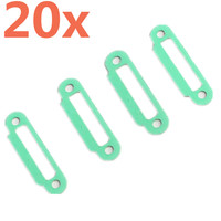 20Pcs 1/10 Model Engine Gasket Gas-Proof HSP Unlimited Exhaust Manifold Gasket Nitro RC Car Parts Accessories Truck 02031