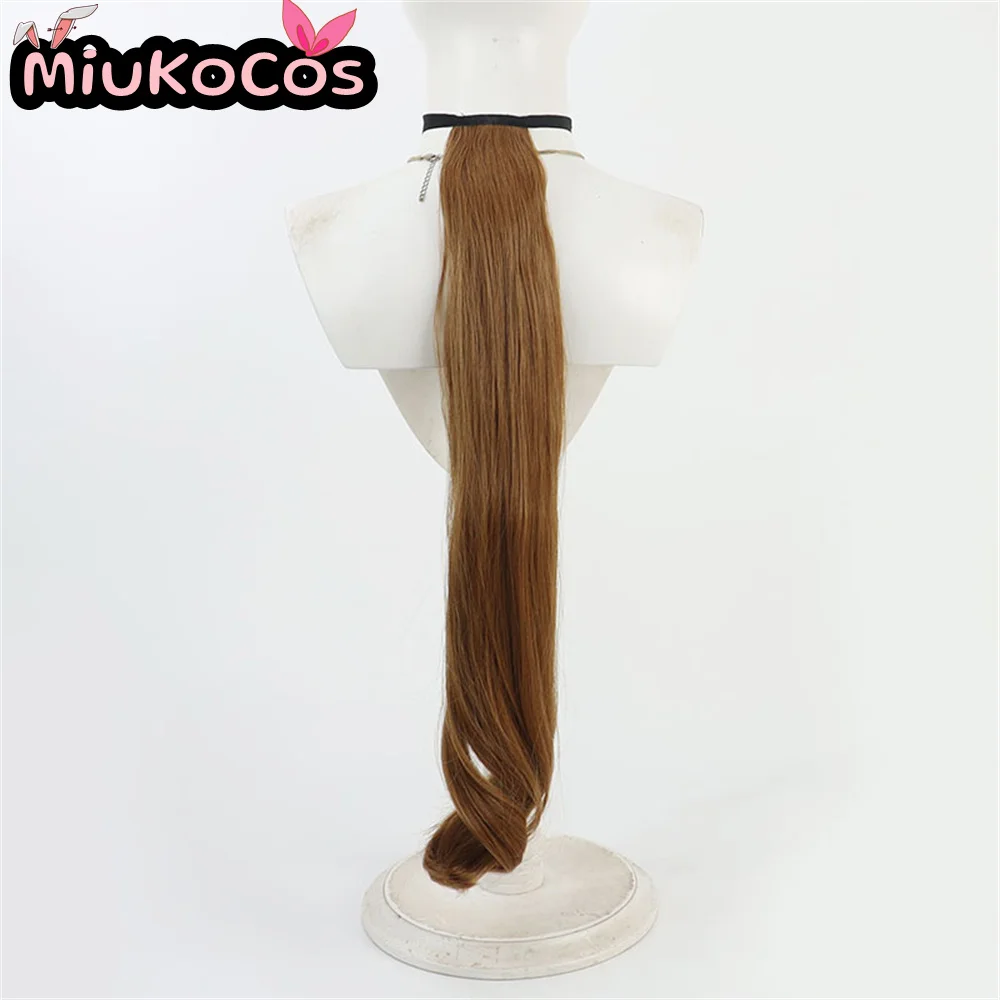 متوفر في المخزون براستو إنبيستيس انفجار قطعة واحدة شعر مستعار تأثيري مع آذان وذيل MiukoCosplay لعبة Umamusume: شعر مستعار تأثيري ديربي جميل #6