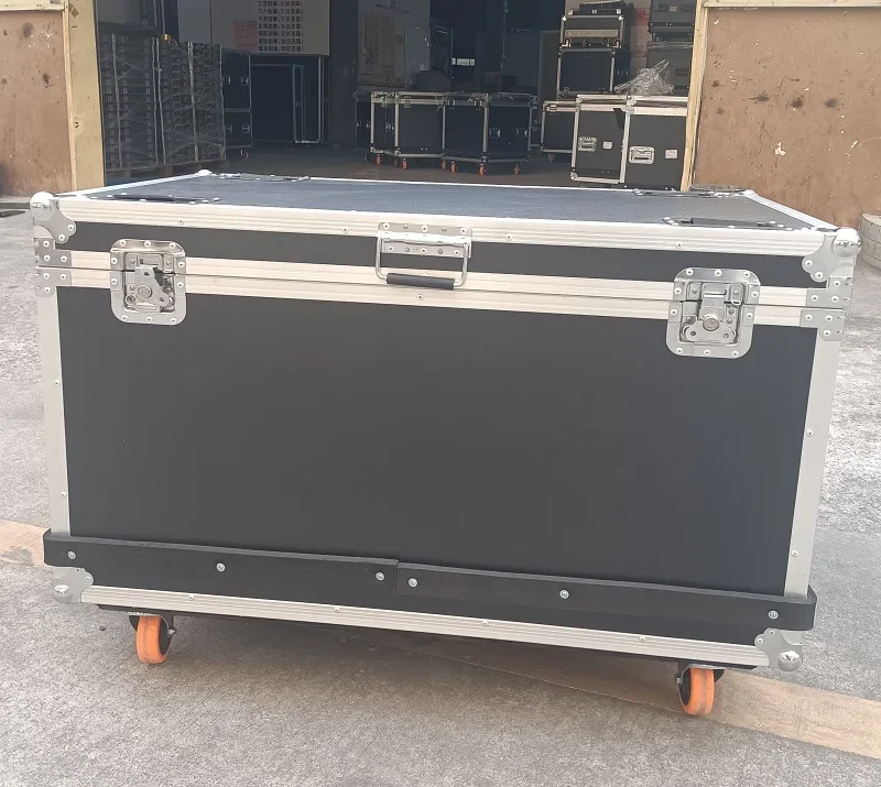 Customized Size Rental LED Screen Display Die Casting Wooden Aluminum Cabinet Accessories Packaging Flight Case For Rental