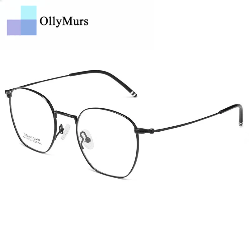 

Retro Titanium Arrival Fashion Eyewear Square Glasses Comfortable Optical Eyeglasses Frame For Men Women Popular Desgin
