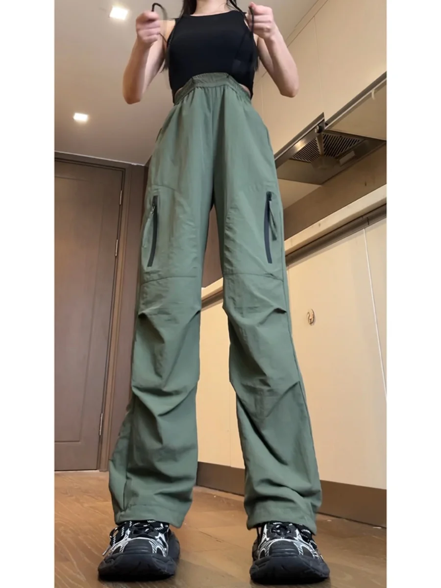 كوي جاف مستقيم الساق العمل السراويل العسكرية الصيف المشي لمسافات طويلة مقاوم للماء تسلق الجبال Utili السراويل الأمريكية Sle P... #3