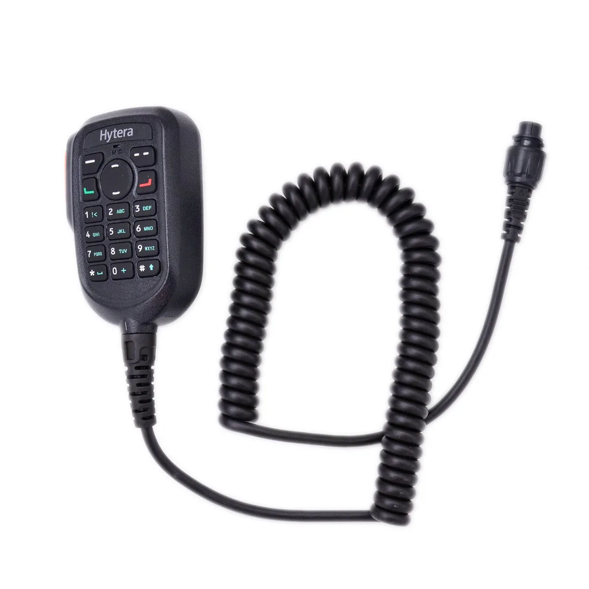 أصيلة HYT SM19A1 ميكروفون لوحة المفاتيح ومسامير IP54 مقاوم للماء ل Hytera MD785 MD785G MD625 RD985 DMR مكبر صوت لاسلكي هيئة التصنيع العسكري