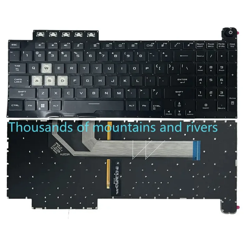 Keyboard Backlight For ASUS TUF Gaming F15 FX506 FA506 FA506Q FX506L Blackspecific