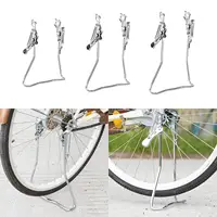 Soporte de caída para bicicleta, suministros de marco de metal, soporte de bicicleta resistente para bicicletas deportivas de crucero, bicicletas de montaña para adultos, bicicletas de carretera,