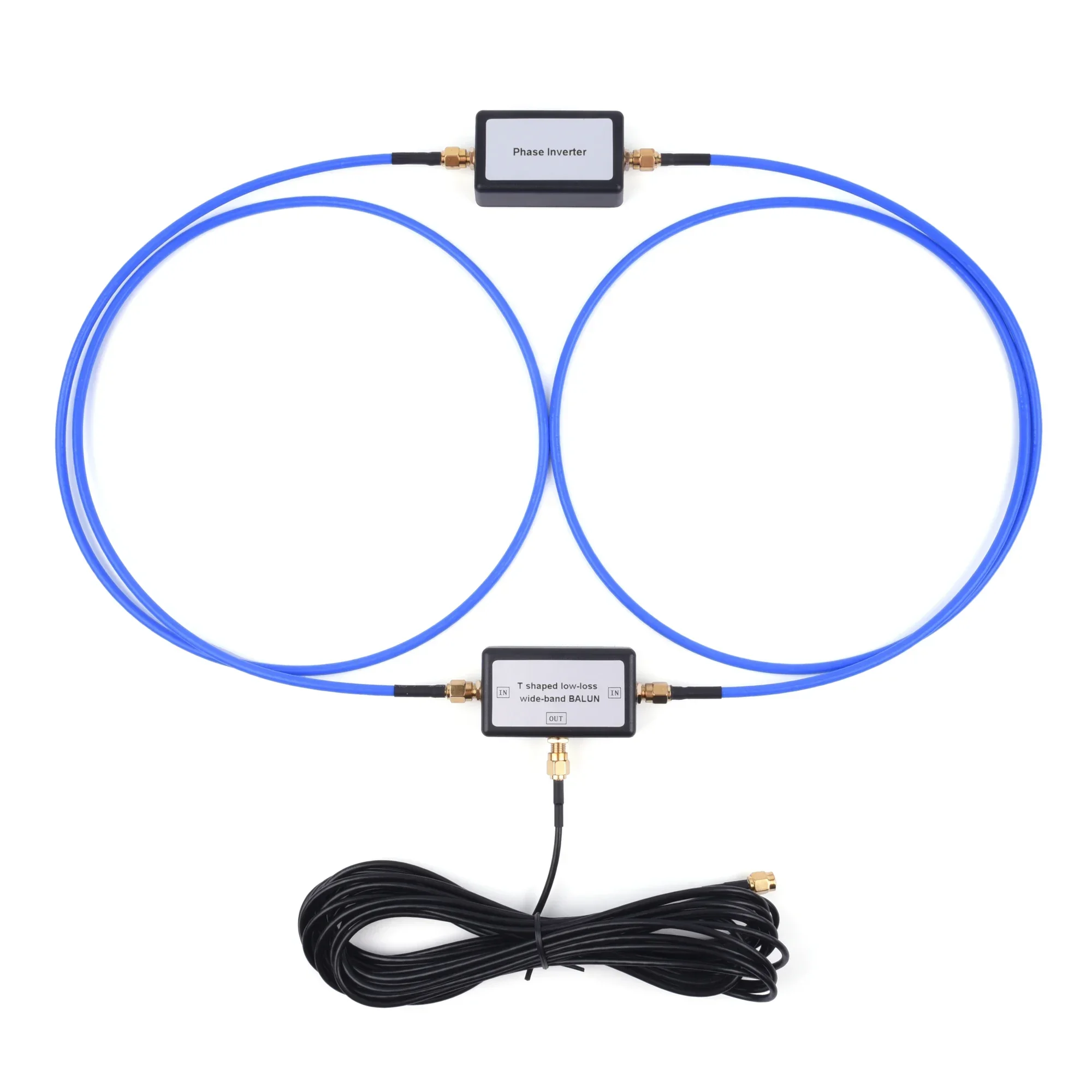 

Portable Magnetic Antenna 250mW Passive Magnetic Audio Low Loss Broadband For HF and VHF