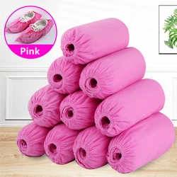 Disposable Boot & Shoe Covers 100PCS Non-Slip Water Resistant Recyclable Booties for Indoor Outdoor Home Floor Shoes Protector